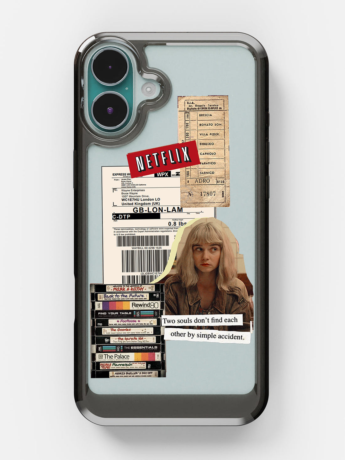 Vintage Sticker Case - iPhone 17