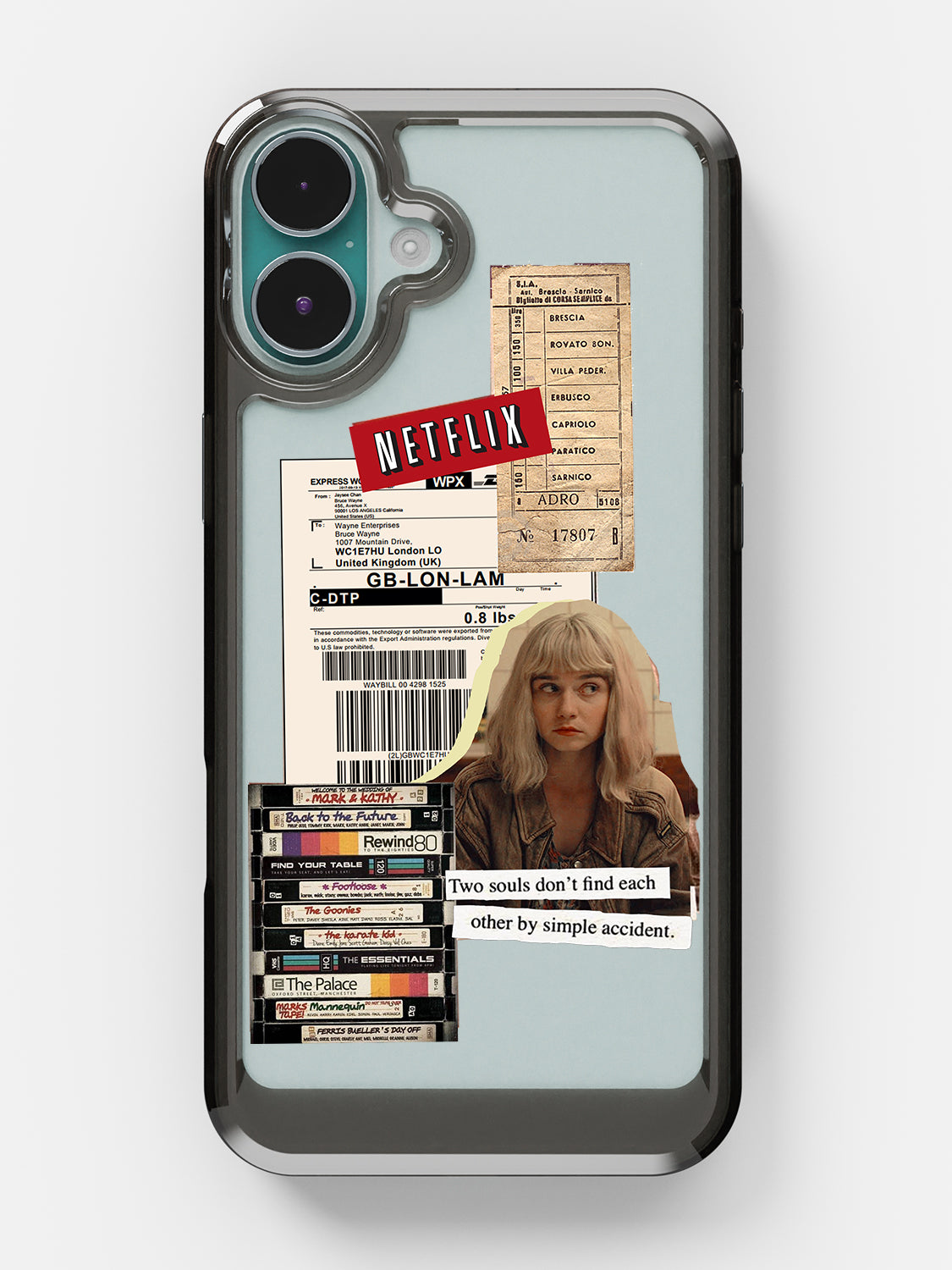 Vintage Sticker Case - iPhone 17