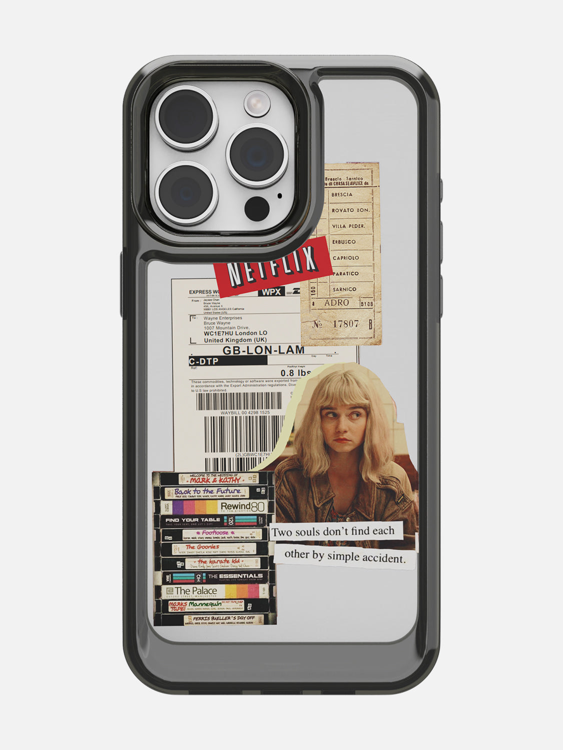 Vintage Sticker Case - iPhone 15 Pro Max