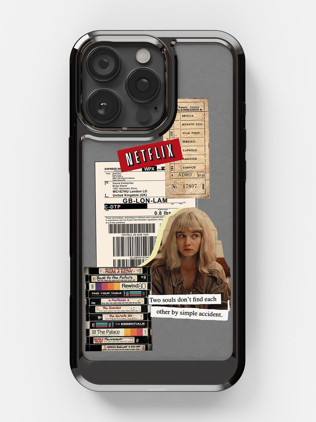 Vintage Sticker Case - iPhone 16 Pro Max