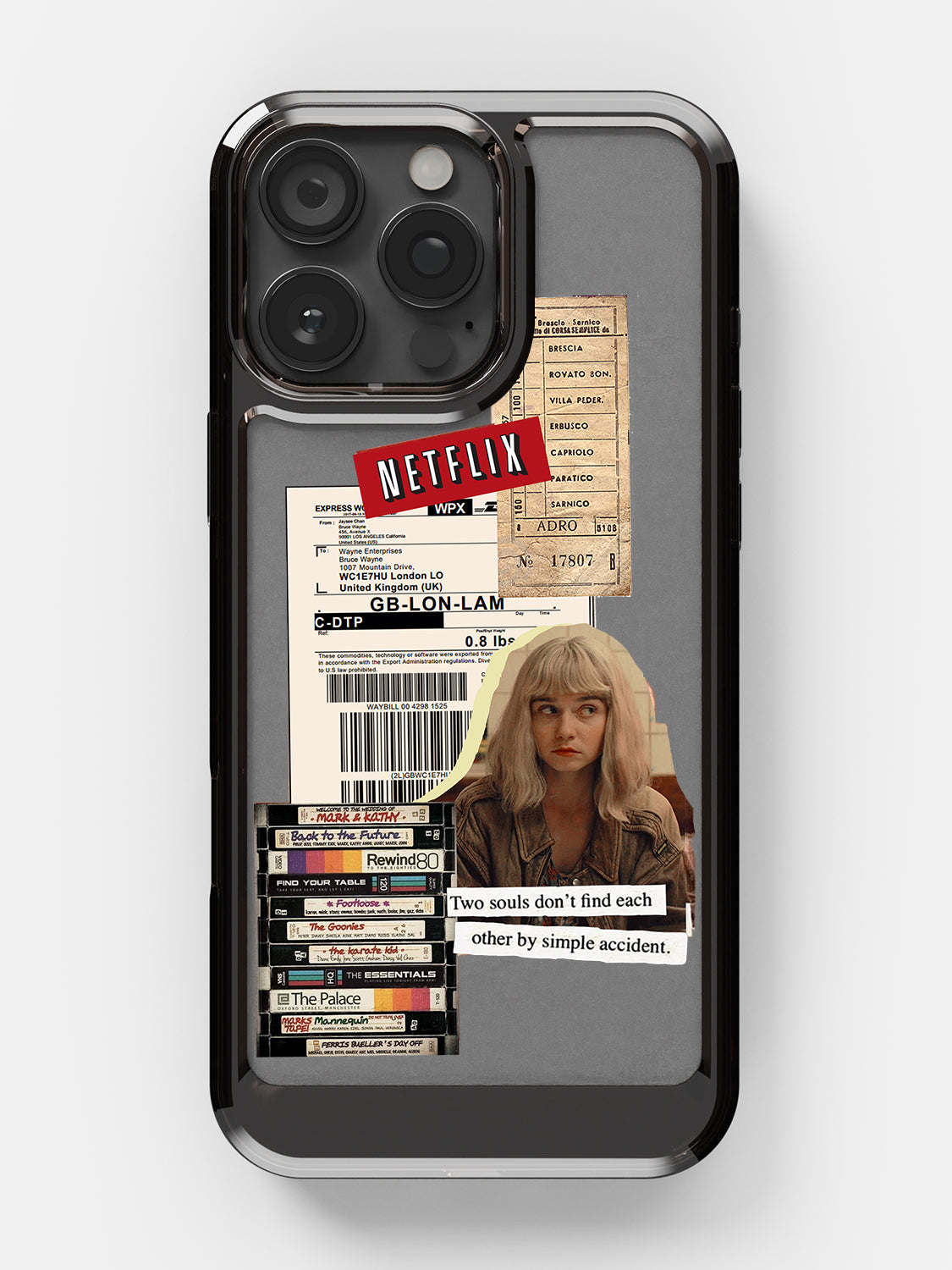 Vintage Sticker Case - iPhone 16 Pro Max