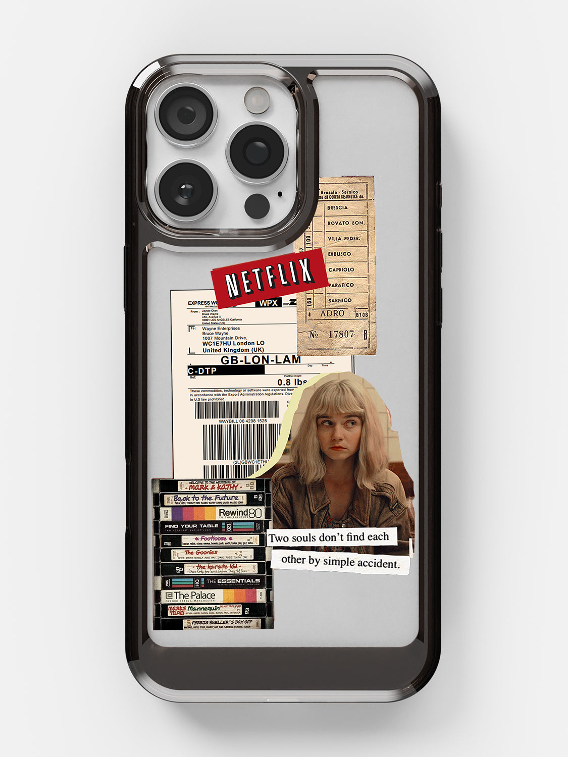 Vintage Sticker Case - iPhone 16 Pro Max