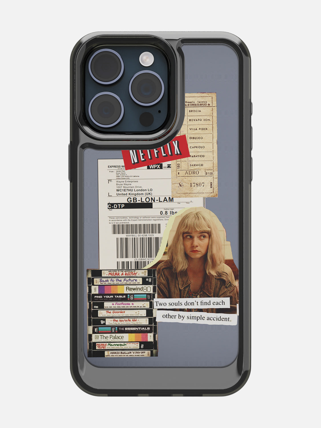 Vintage Sticker Case - iPhone 15 Pro Max