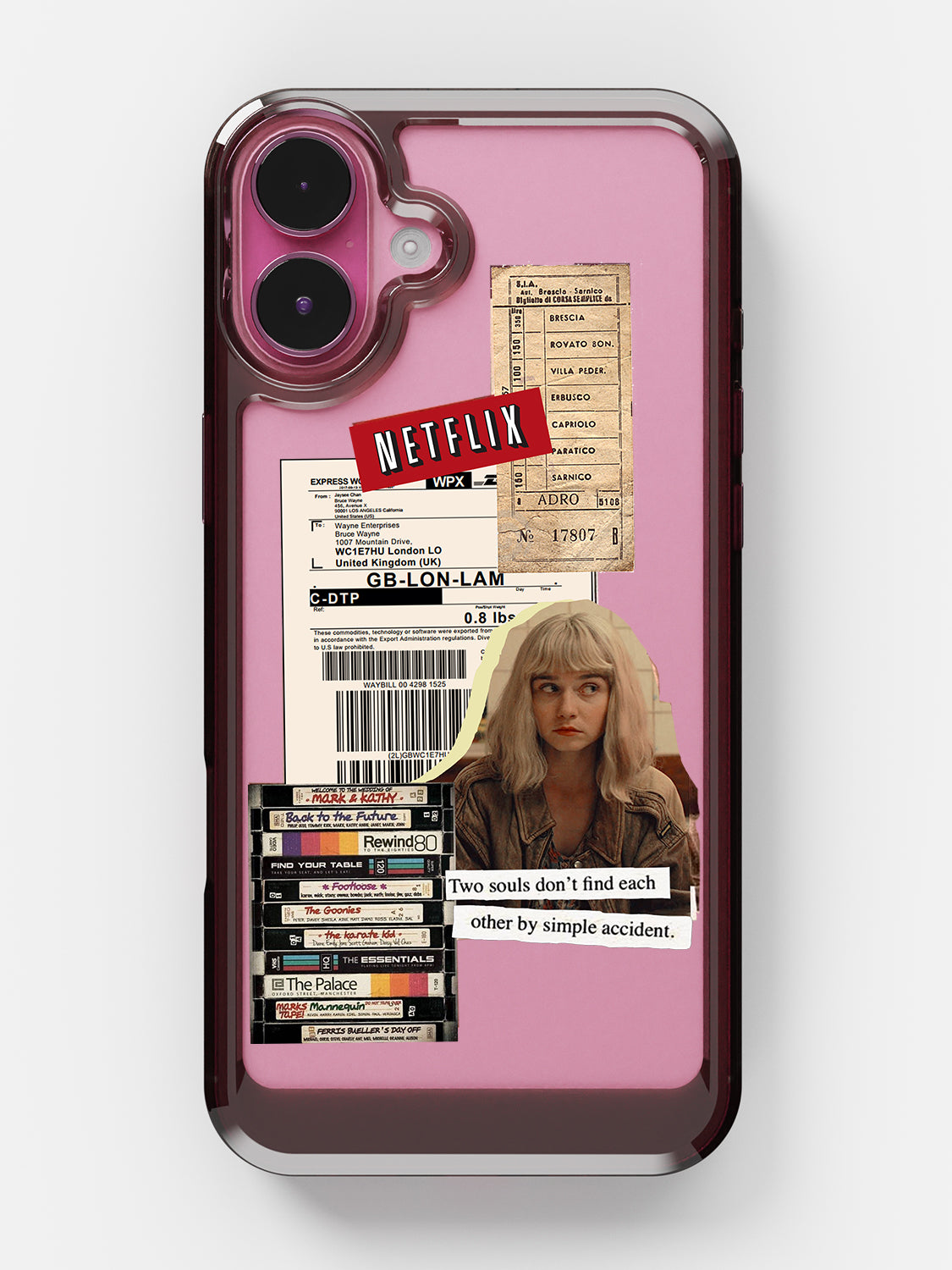 Vintage Sticker Case - iPhone 17