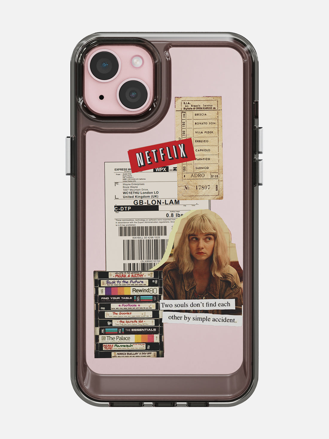 Vintage Sticker Case - iPhone 15 Plus