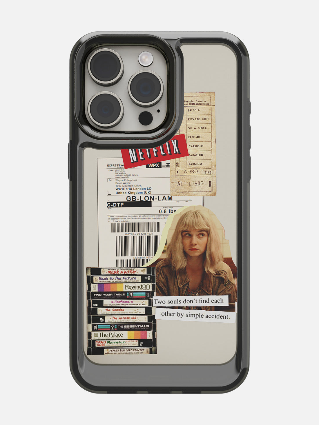 Vintage Sticker Case - iPhone 15 Pro Max