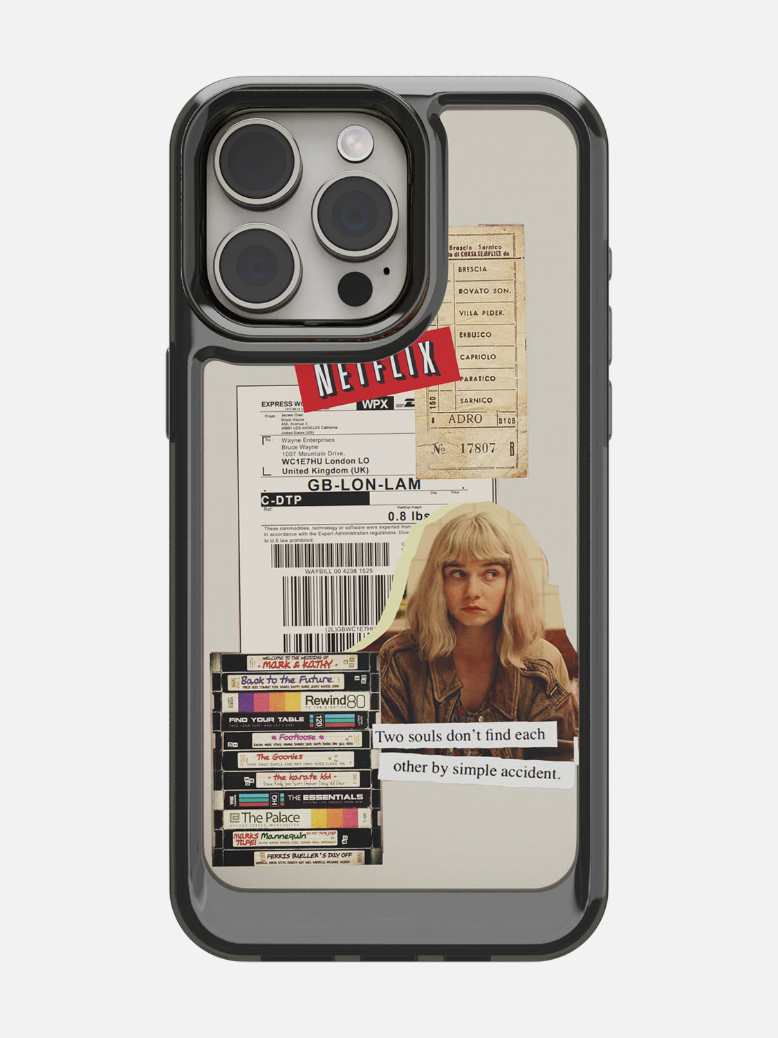 Vintage Sticker Case - iPhone 15 Pro Max