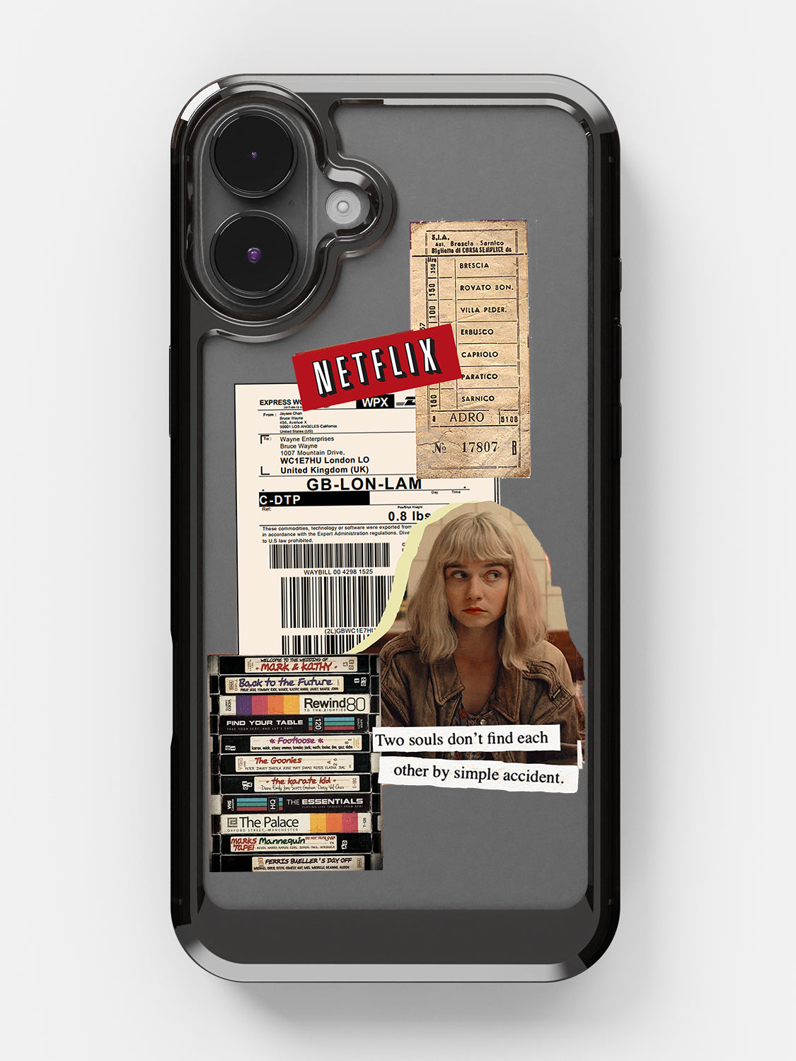 Vintage Sticker Case - iPhone 16