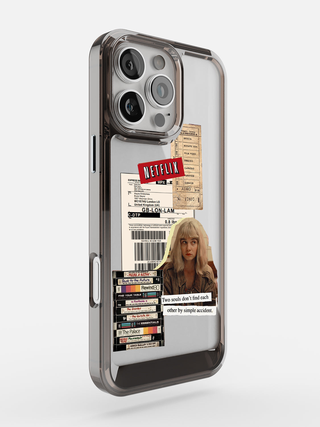 Vintage Sticker Case - iPhone 16 Pro