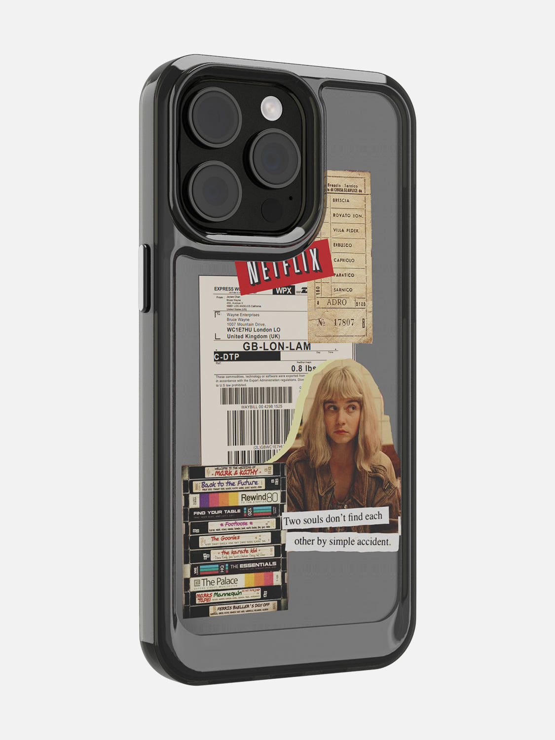 Vintage Sticker Case - iPhone 15 Pro Max