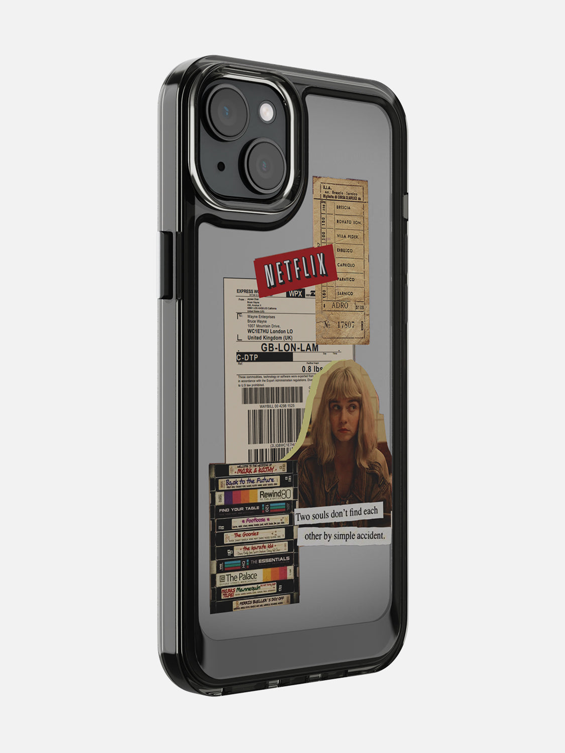Vintage Sticker Case - iPhone 15 Plus
