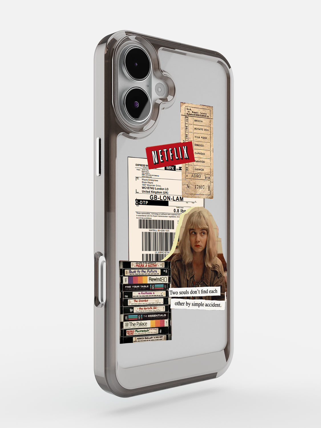 Vintage Sticker Case - iPhone 16 Plus