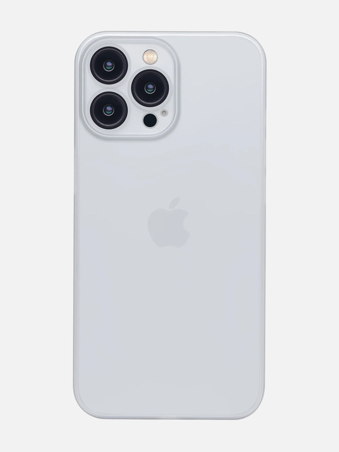 Ultra Thin Matte Clear Case - iPhone 14 Pro Max (White)