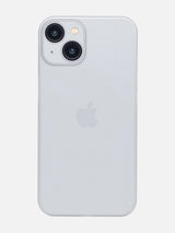 Ultra Thin Matte Clear Case - iPhone 14 Plus (White)