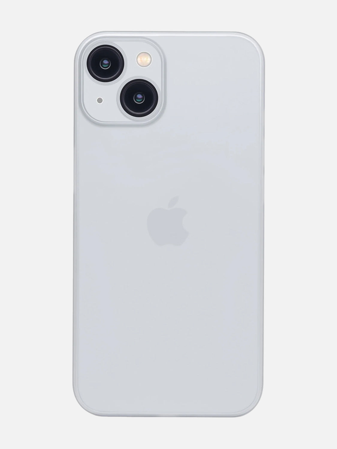 Ultra Thin Matte Clear Case - iPhone 14 Plus (White)