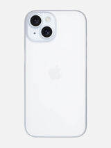 Ultra Thin Matte Clear Case - iPhone 15 (White)
