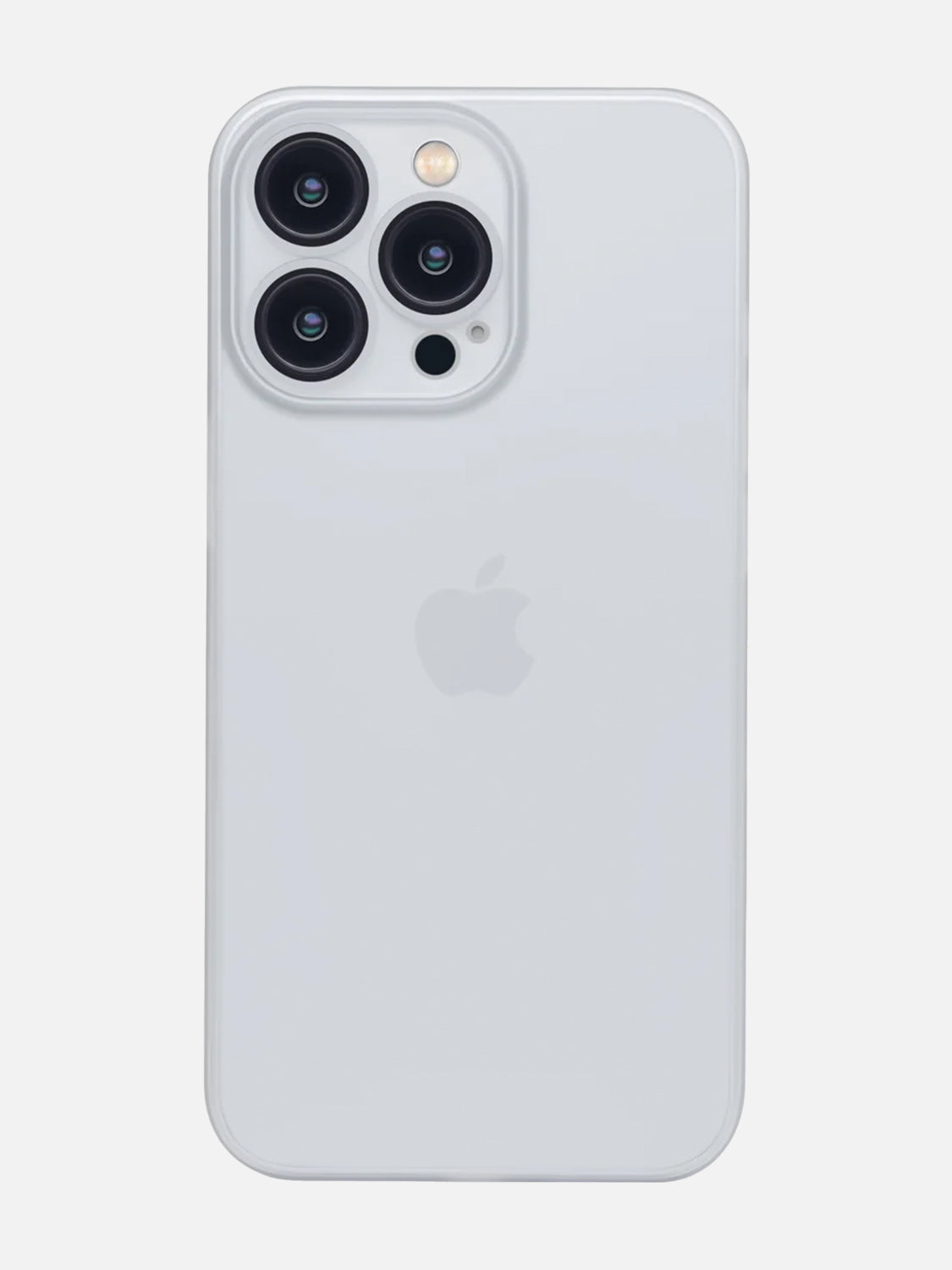 Ultra Thin Matte Clear Case - iPhone 14 Pro (White)