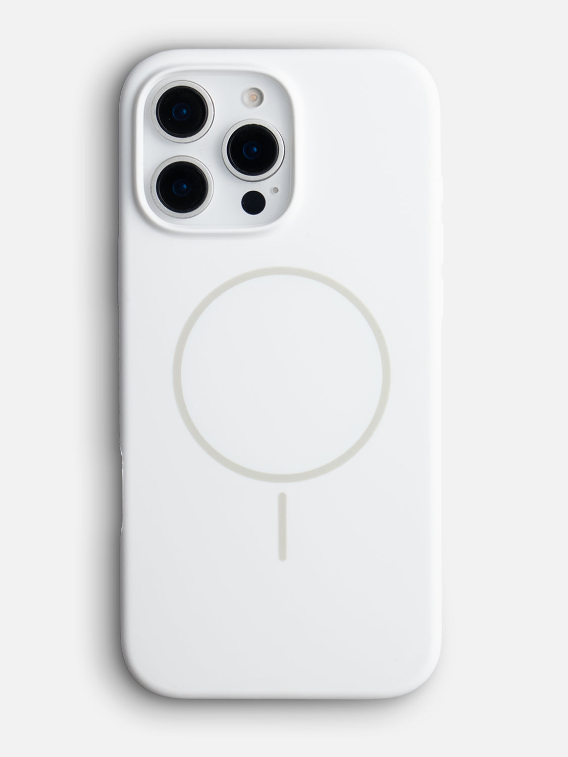 Magsafe Silicone Case - iPhone 17 (White)