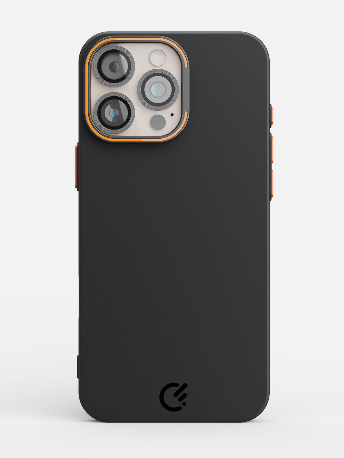 Solid Shade Snap Hard Case with Lens Guard & Stand - iPhone 16 Pro Max (Black)