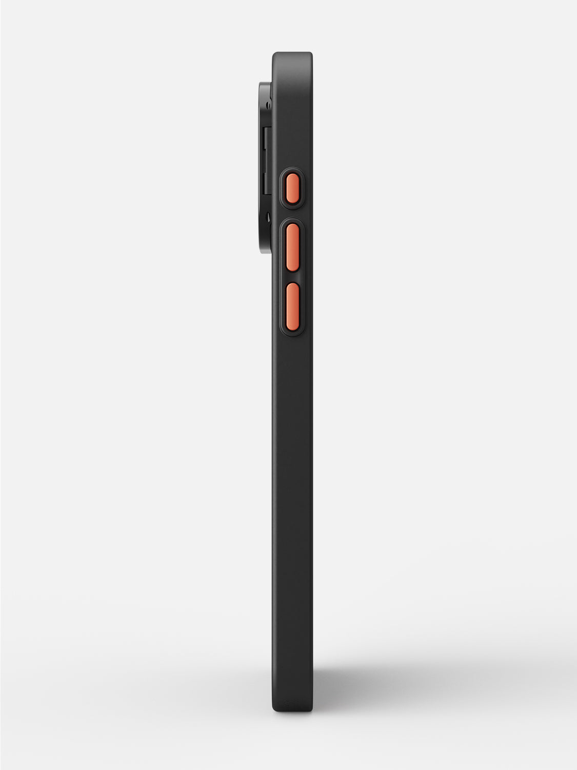 Solid Shade Snap Hard Case with Lens Guard & Stand - iPhone 16 Pro Max (Black)