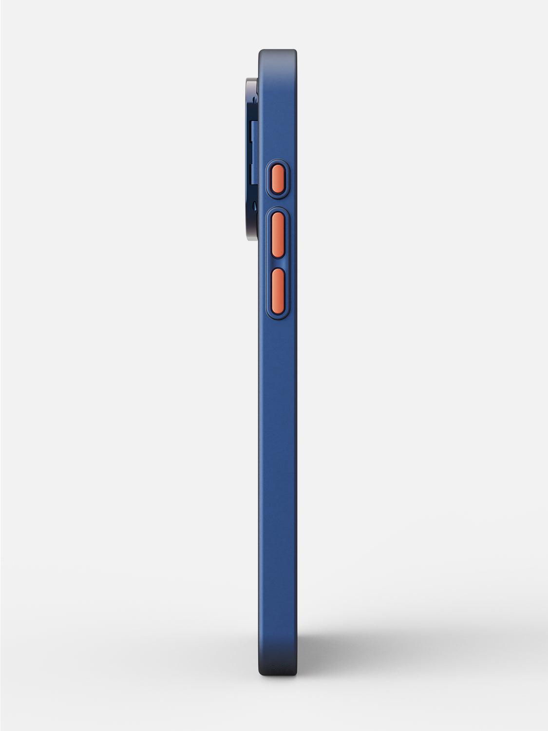 Solid Shade Snap Hard Case with Lens Guard & Stand - iPhone 16 Pro Max (Navy Blue)