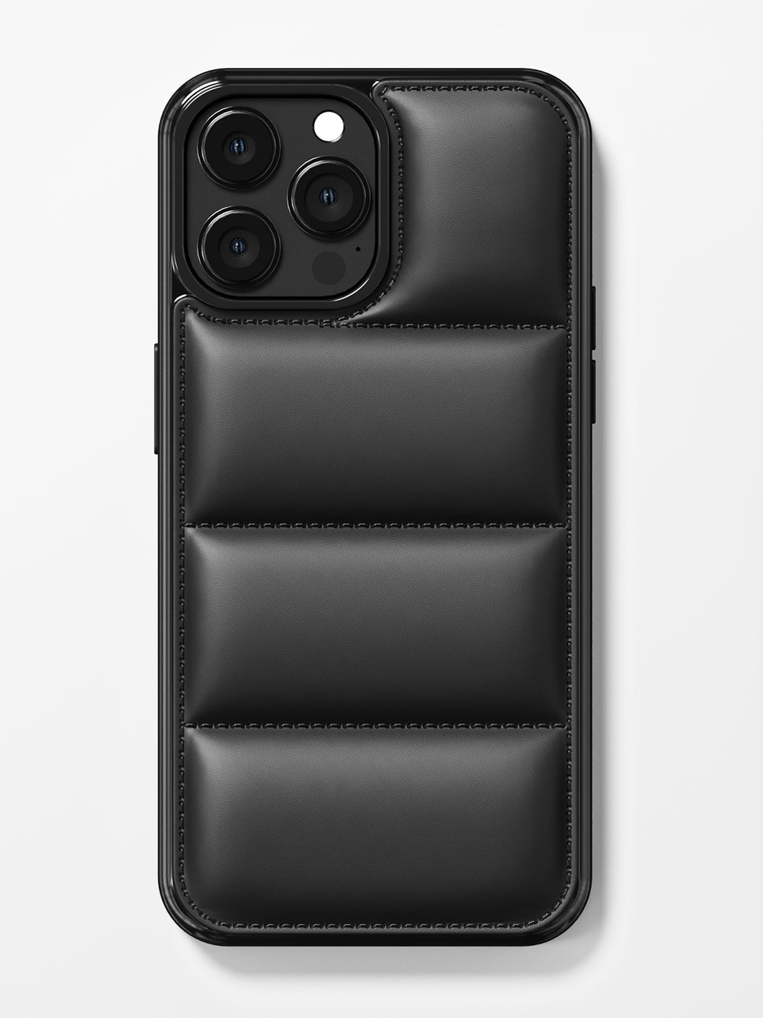 iPhone 13 Pro Max Black Puffer Case