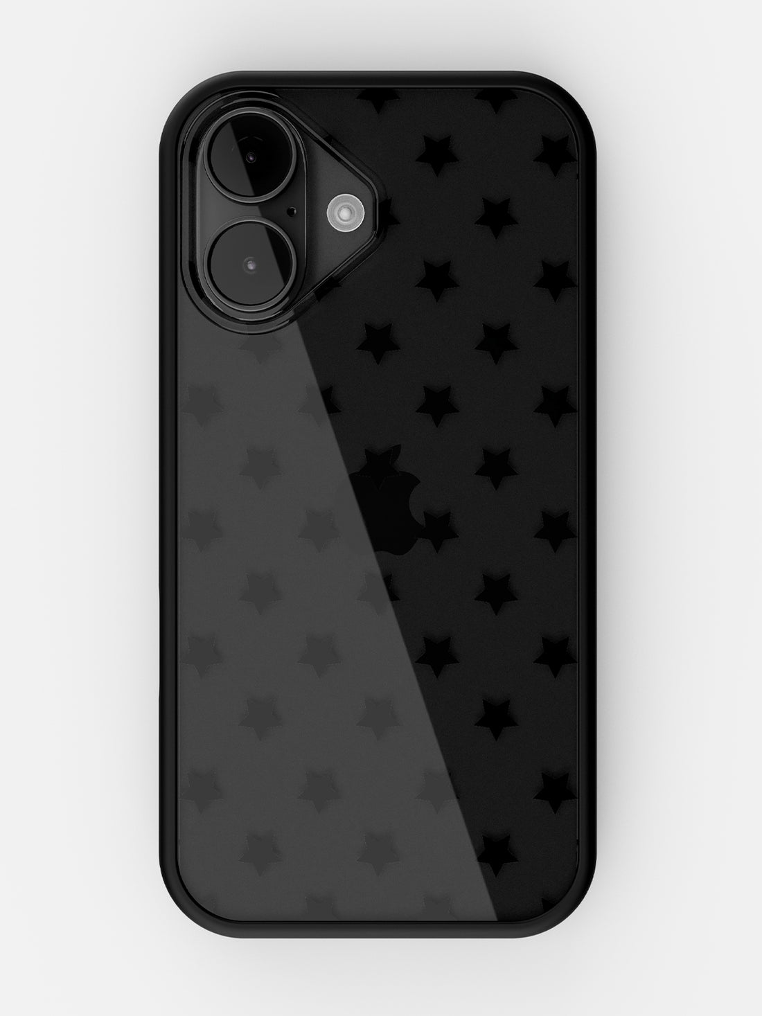 Starfield Printed Clear Case - iPhone 16 (Black)