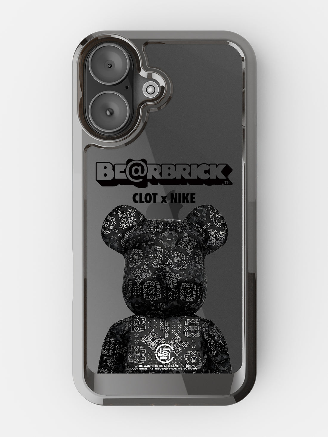 Bearbricks Case - iPhone 17 (Black)