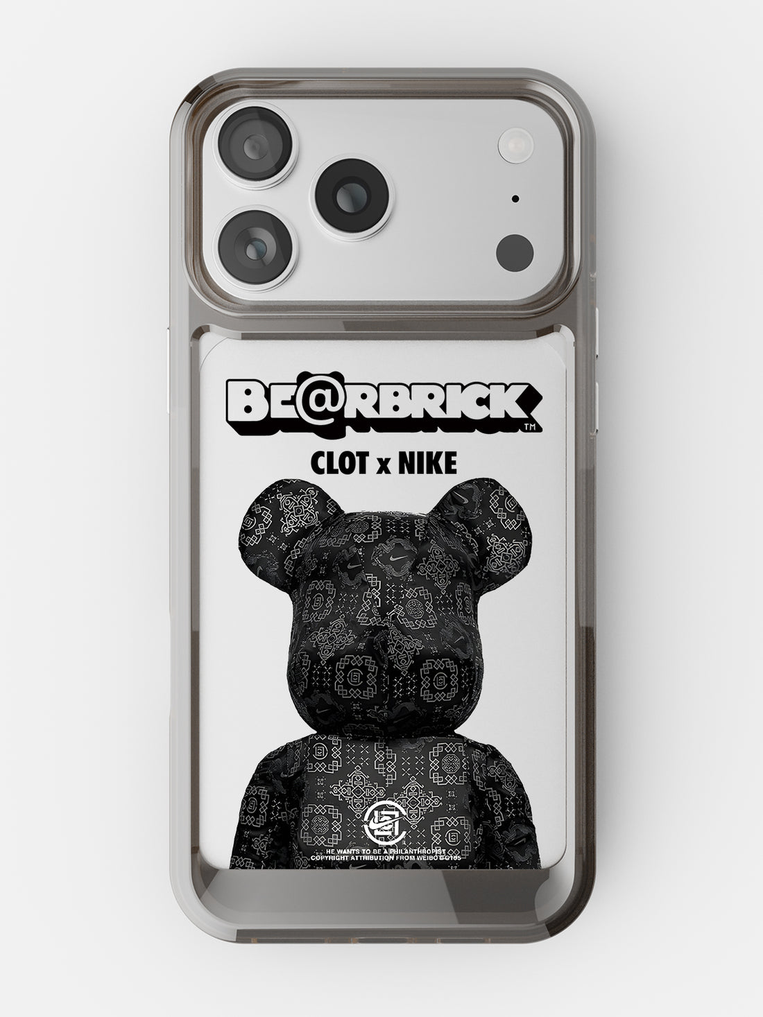 Bearbricks Case - iPhone 17 Pro Max (Black)