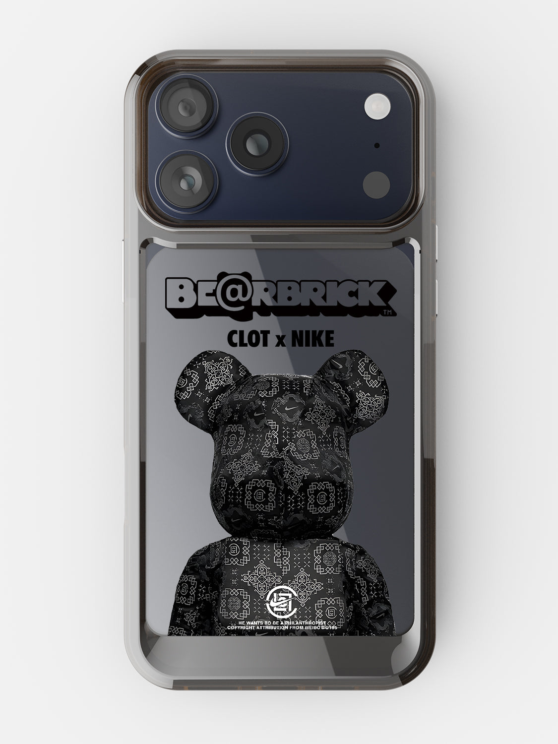 Bearbricks Case - iPhone 17 Pro (Black)