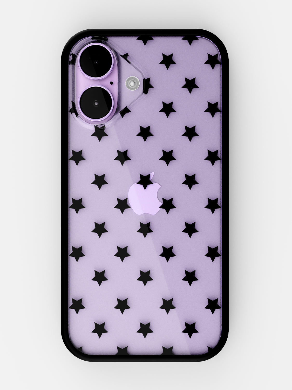 Starfield Printed Clear Case - iPhone 17 (Black)