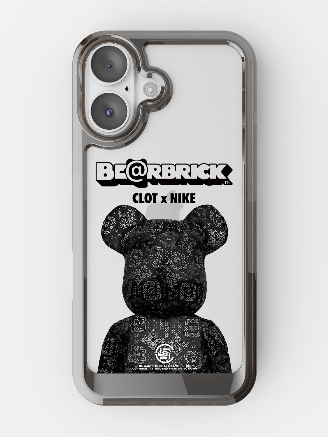 Bearbricks Case - iPhone 17 (Black)
