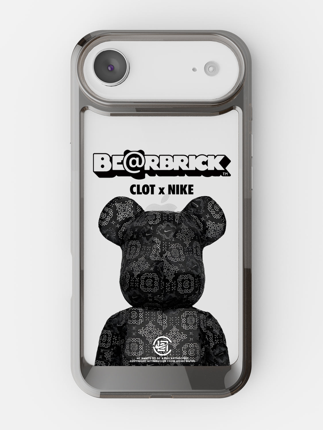 Bearbricks Case - iPhone Air (Black)