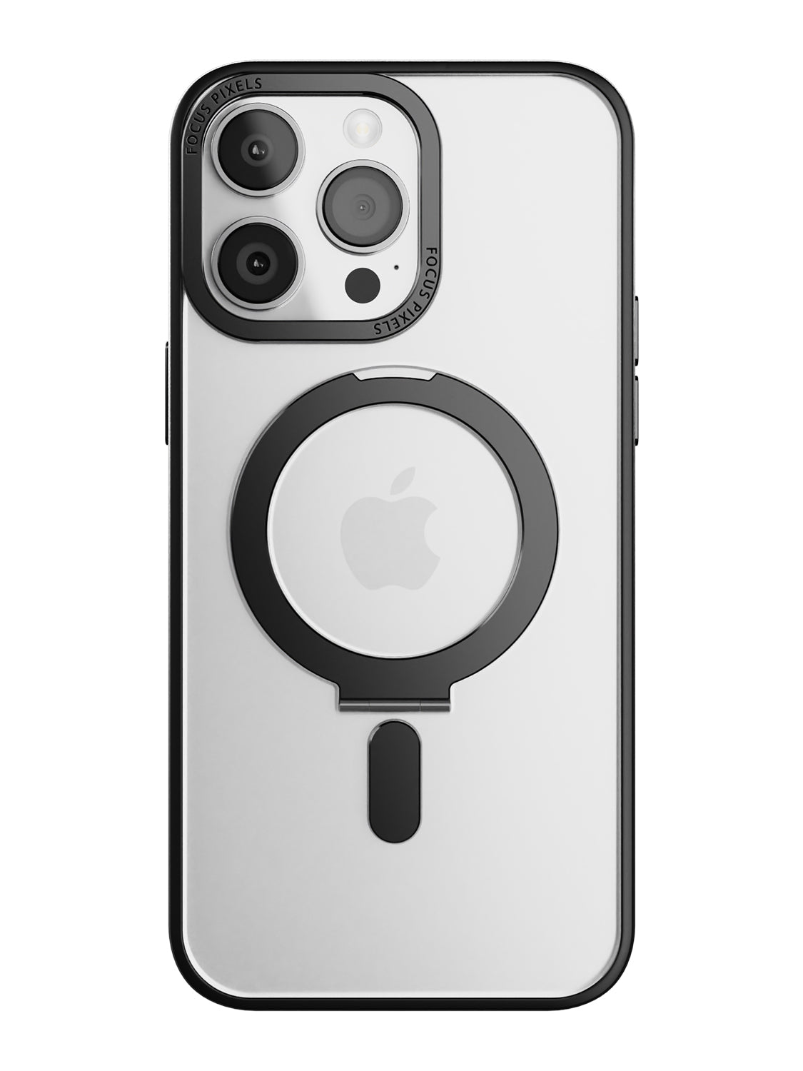 Clear Magsafe FlexiStand® Case - iPhone 14 Pro Max (Clear - Black)