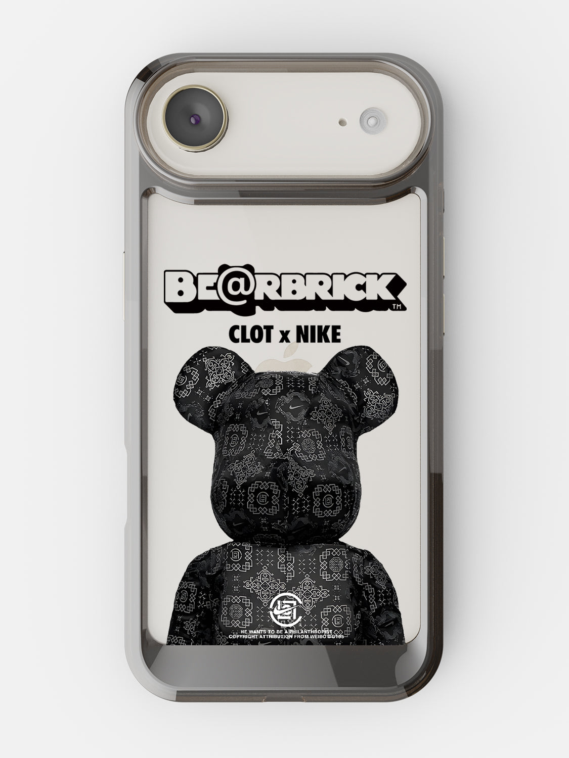 Bearbricks Case - iPhone Air (Black)