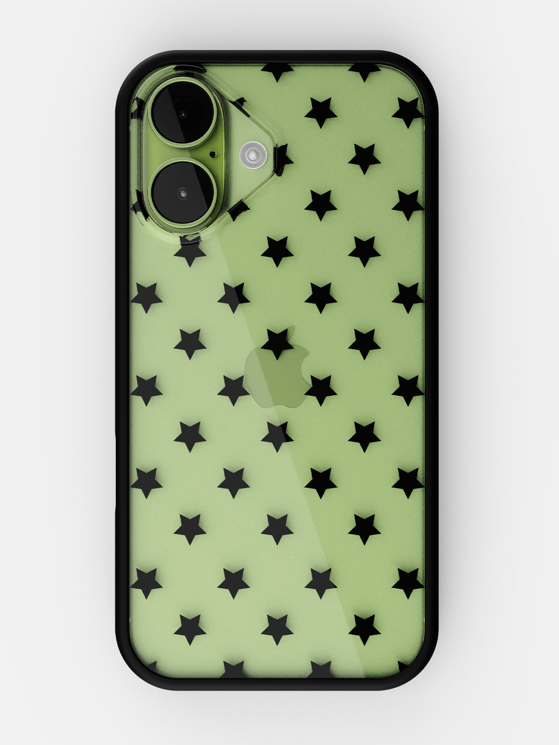 Starfield Printed Clear Case - iPhone 17 (Black)