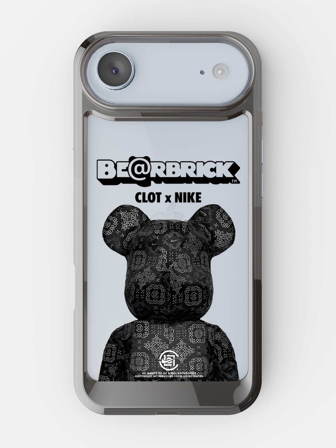 Bearbricks Case - iPhone Air (Black)