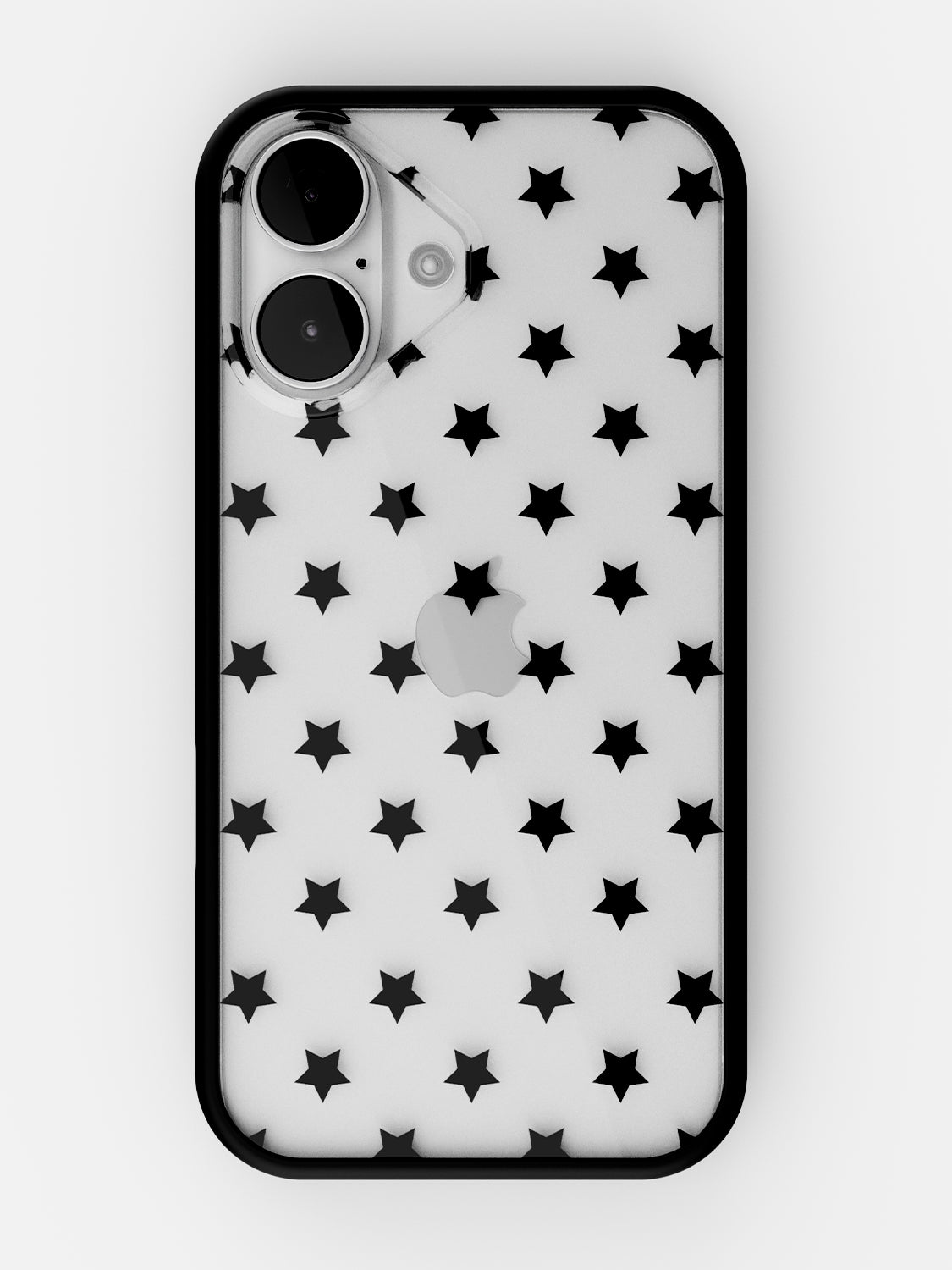 Starfield Printed Clear Case - iPhone 17 (Black)
