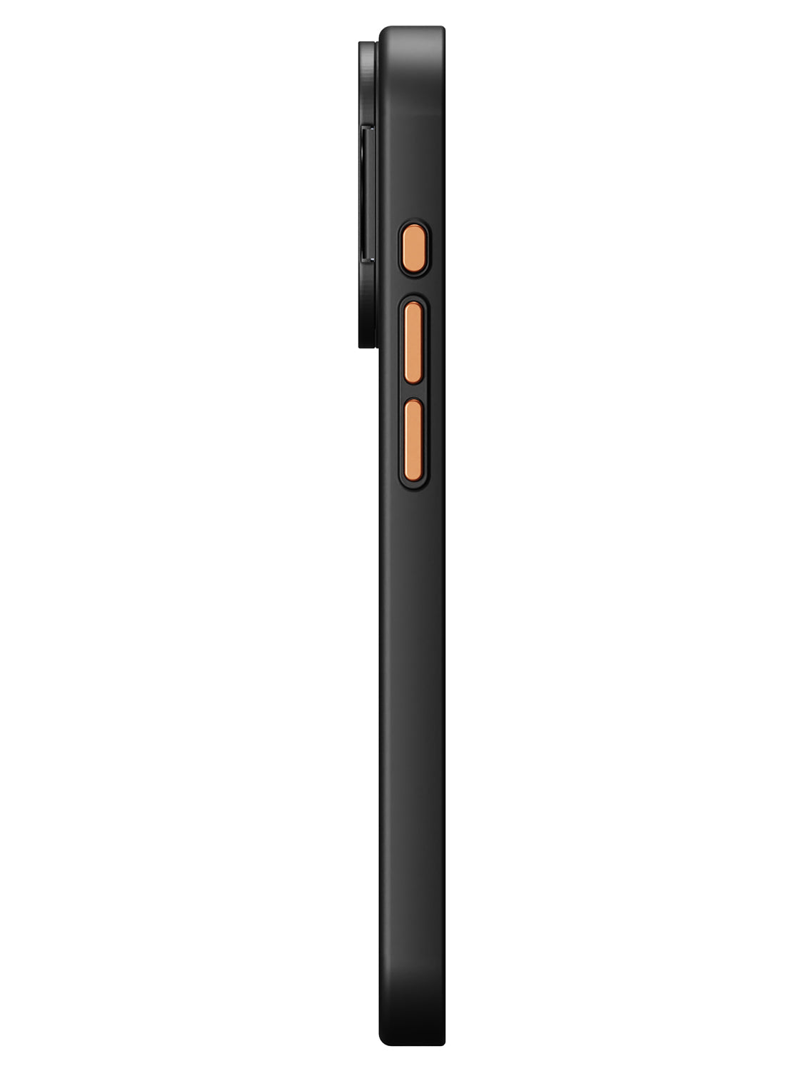 Solid Shade Snap Hard Case with Lens Guard & Stand - iPhone 14 Pro (Black)