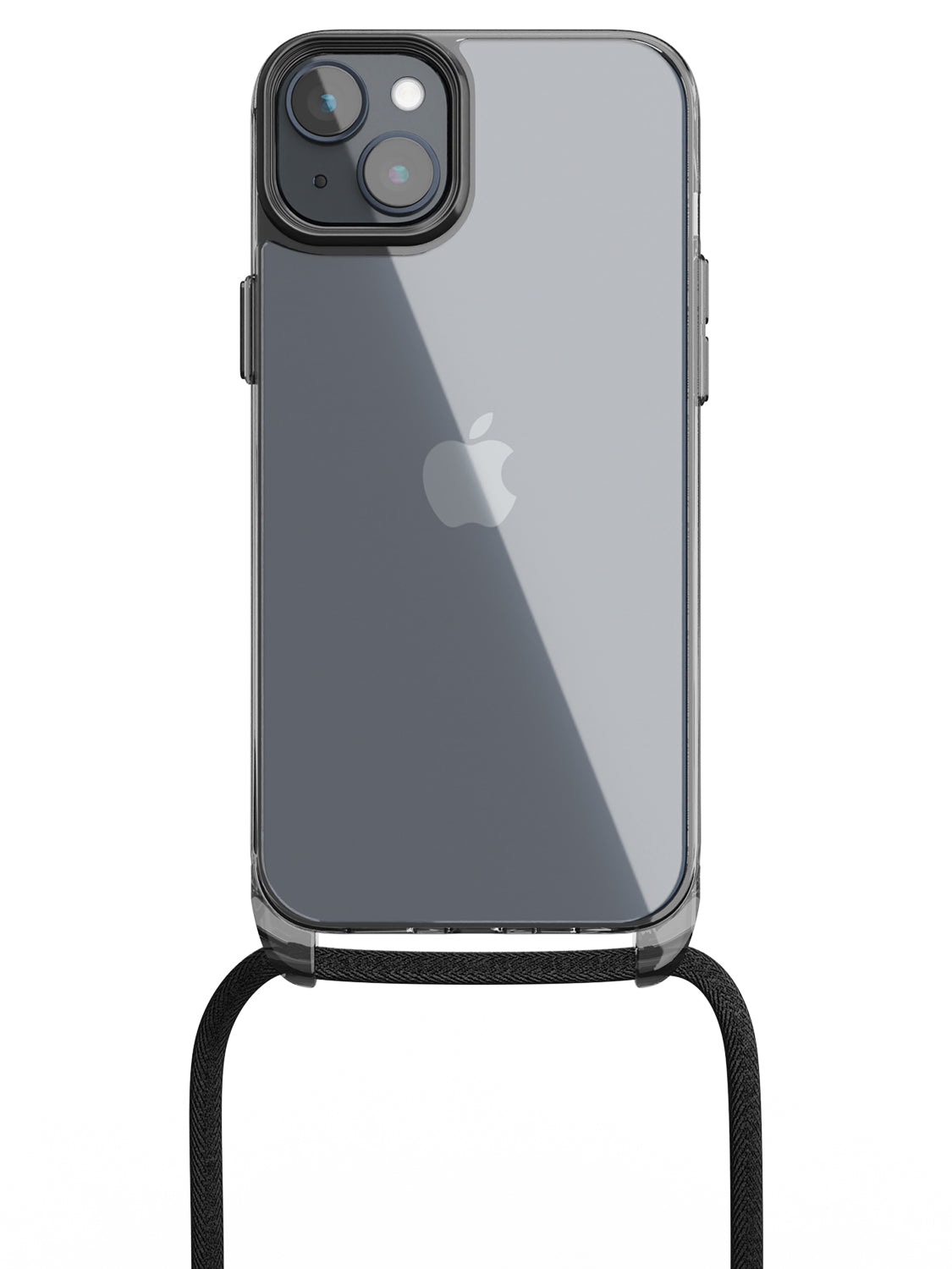 Clear Crossbody Sling Case - iPhone 14 Plus (Clear - Black)