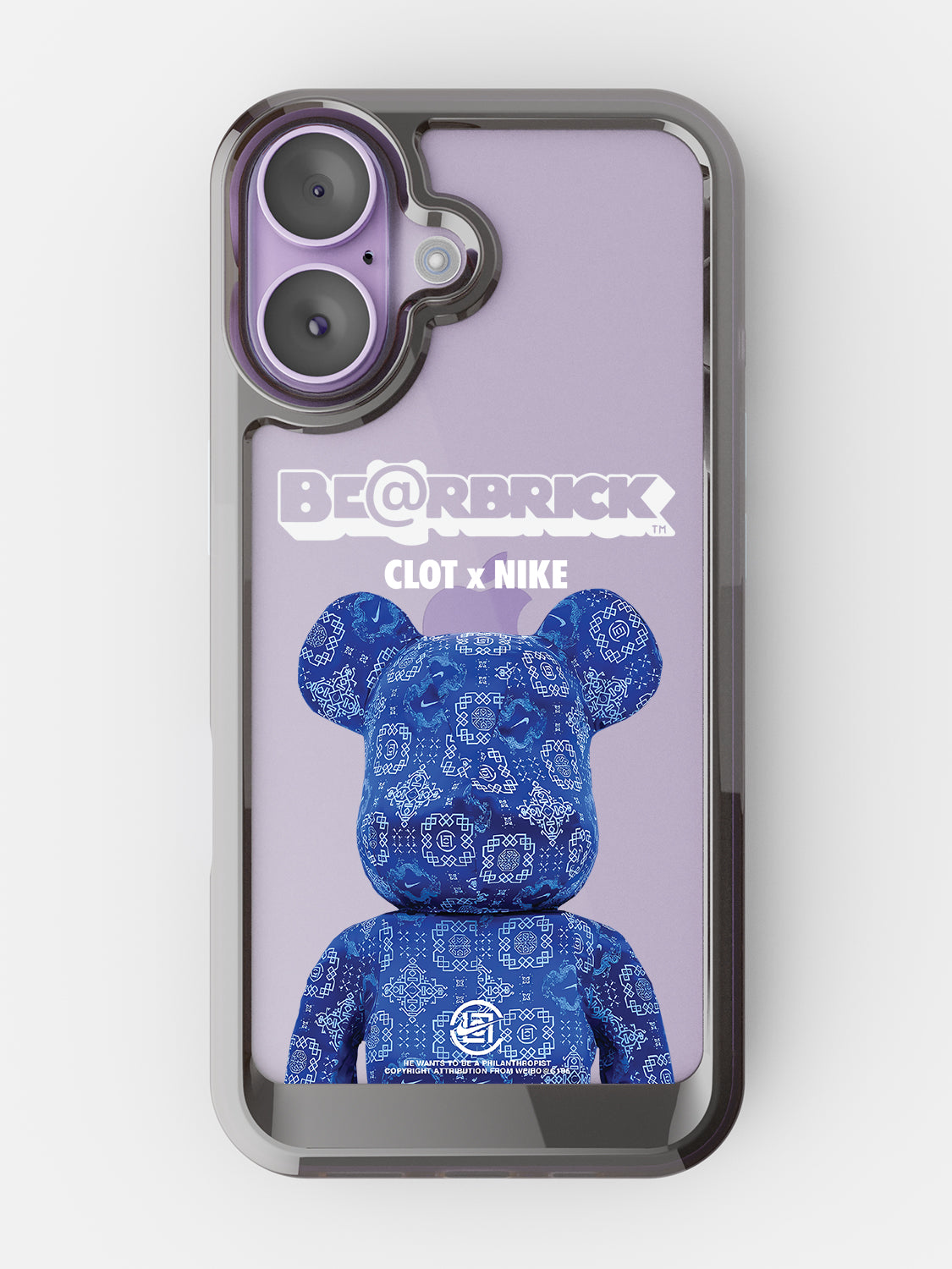 Bearbricks Case - iPhone 17 (Blue)