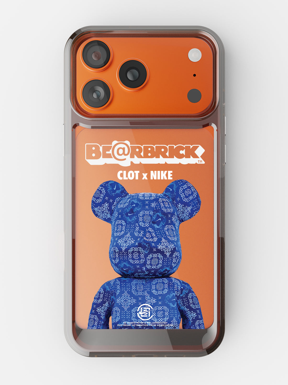 Bearbricks Case - iPhone 17 Pro Max (Blue)