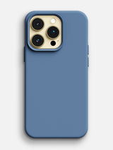 Silicone Case - iPhone 14 Pro (Steel Blue)