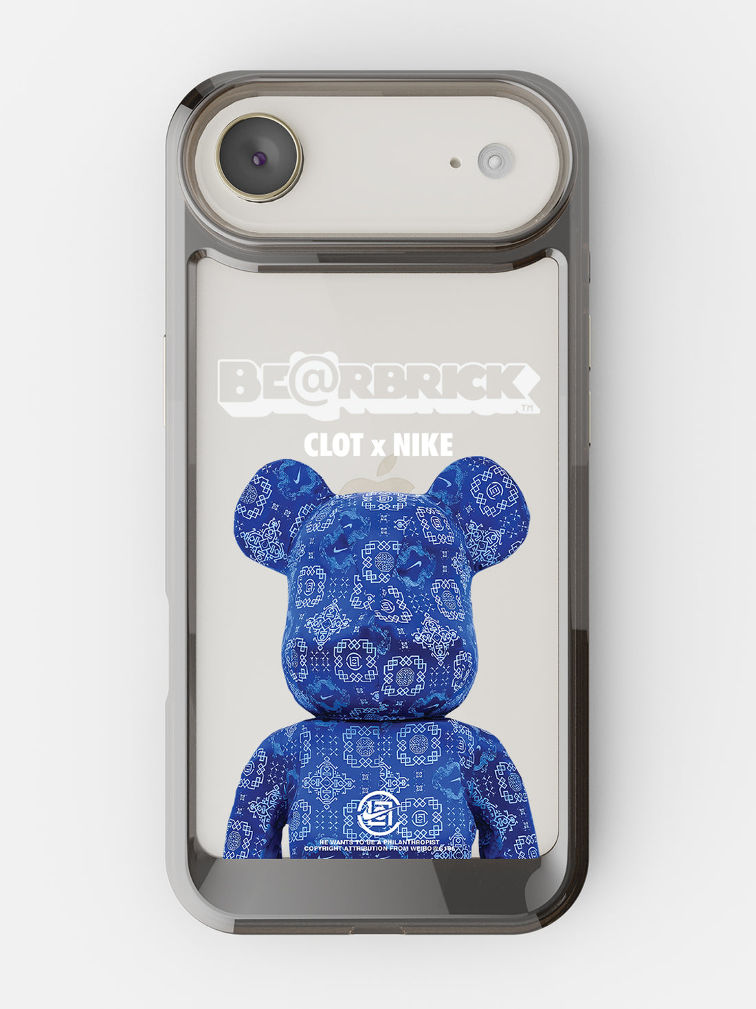 Bearbricks Case - iPhone Air (Blue)