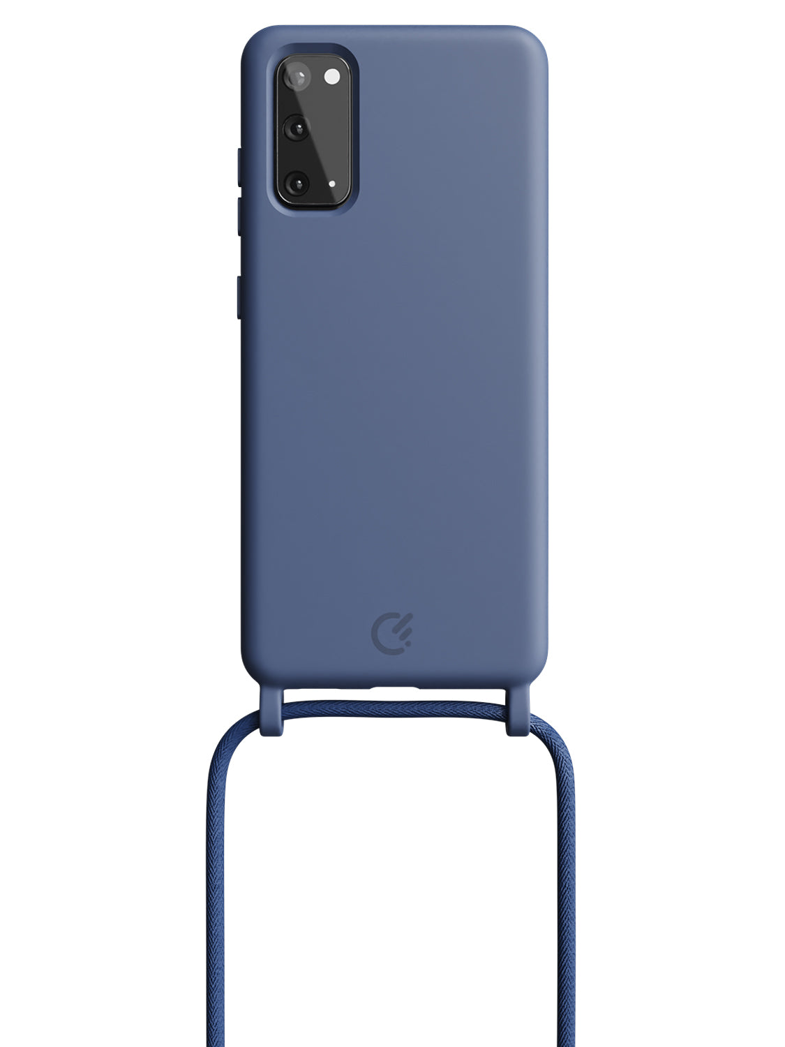Silicon Crossbody Sling Case - Galaxy S20 FE (Blue - Rope)