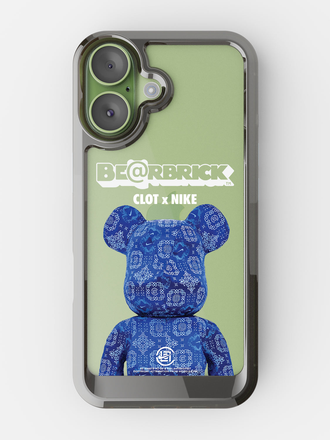 Bearbricks Case - iPhone 17 (Blue)
