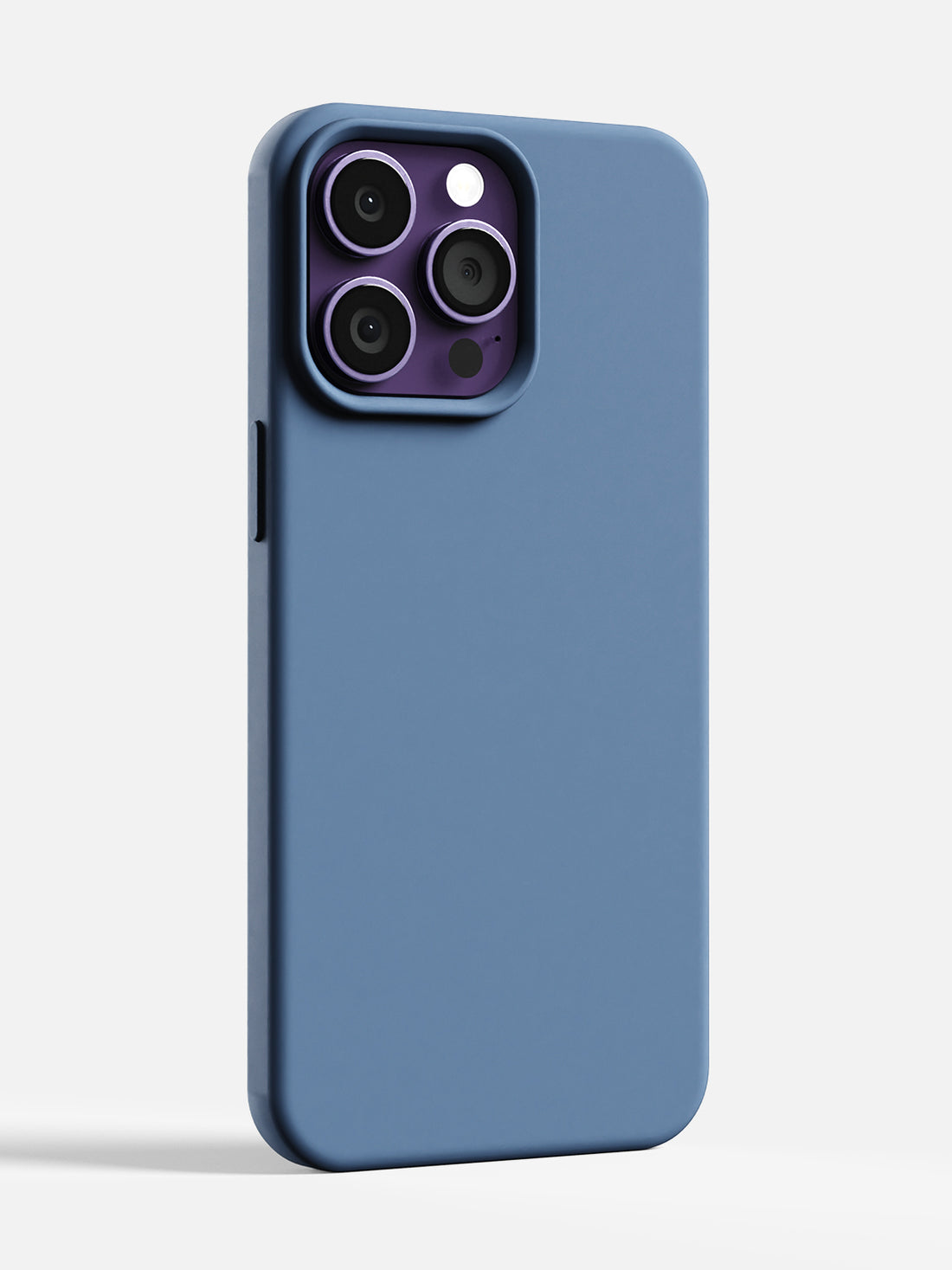 Silicone Case - iPhone 14 Pro Max (Steel Blue)