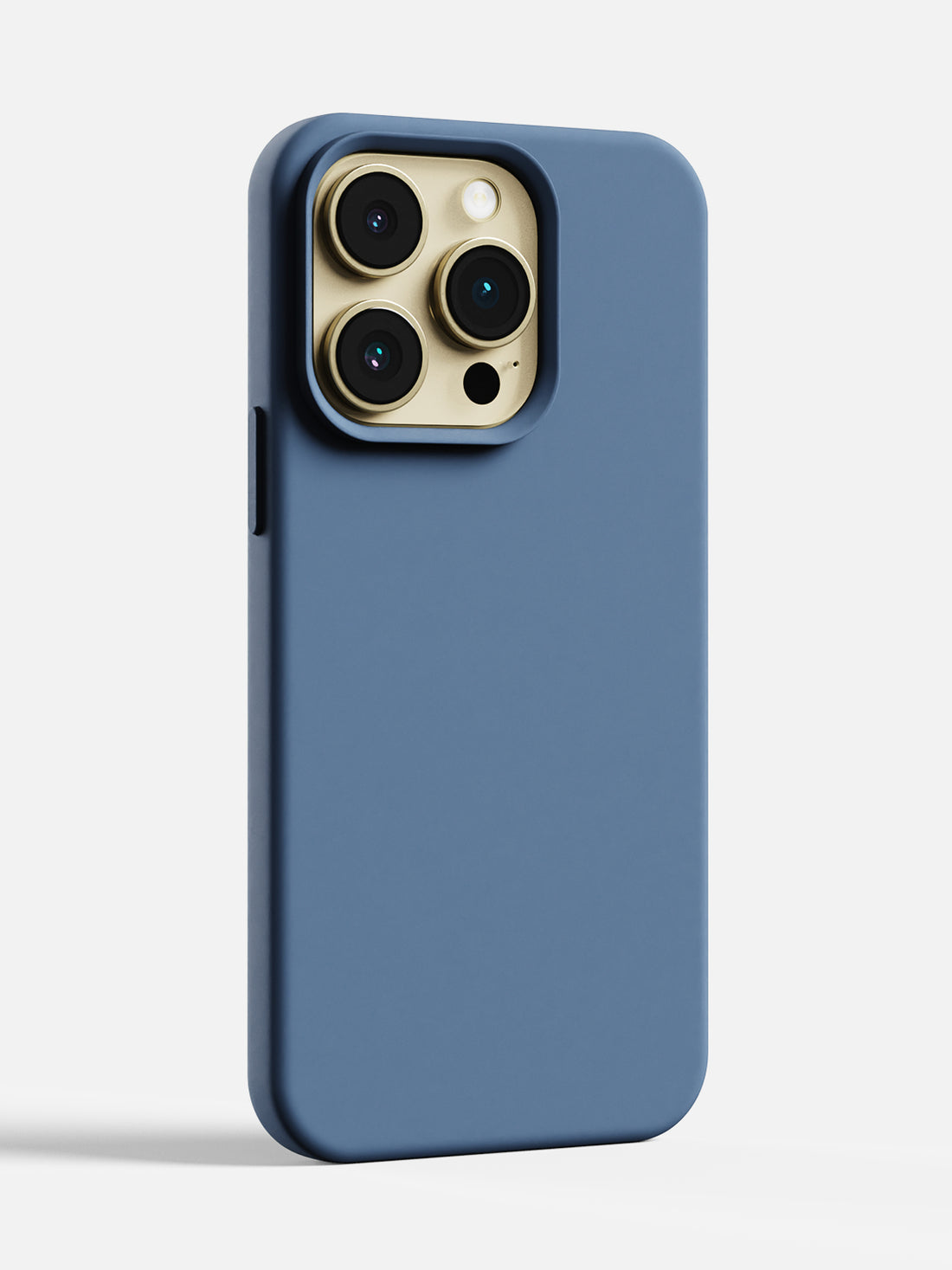 Silicone Case - iPhone 14 Pro (Steel Blue)