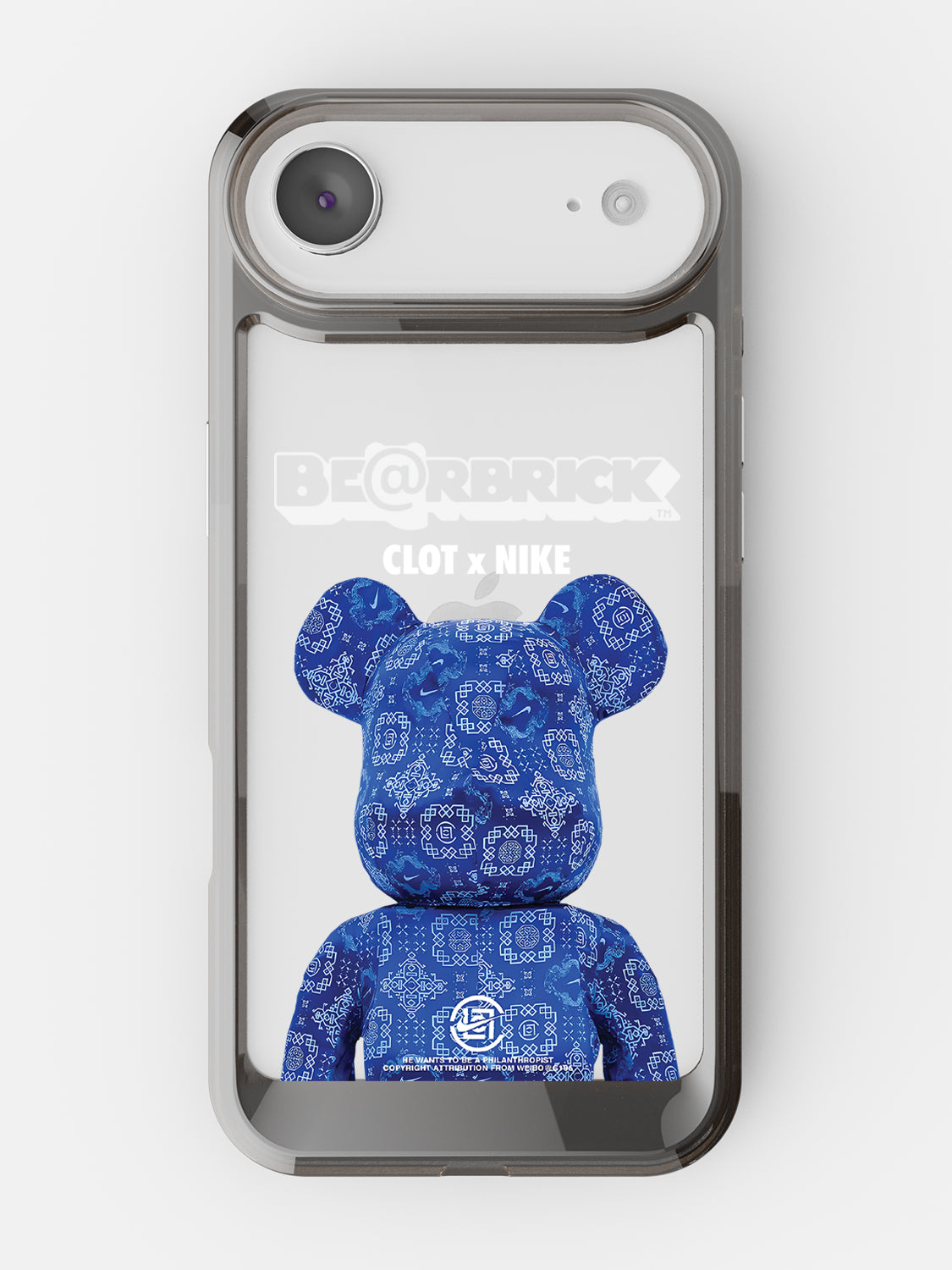 Bearbricks Case - iPhone Air (Blue)