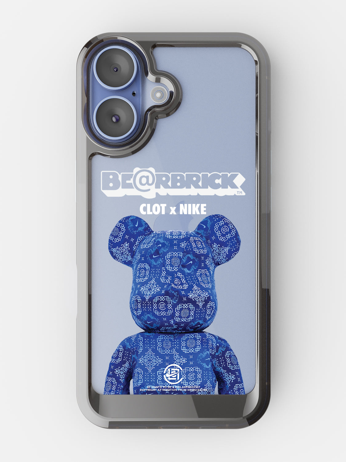 Bearbricks Case - iPhone 17 (Blue)